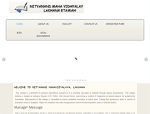 Tablet Screenshot of nmvlakhana.com